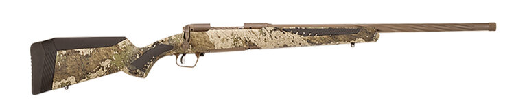 Savage Arms 57415 110 High Country 7mm-08 Rem 4+1 22", Midnight Bronze Cerakote, TrueTimber Strata Fixed AccuStock with AccuFit