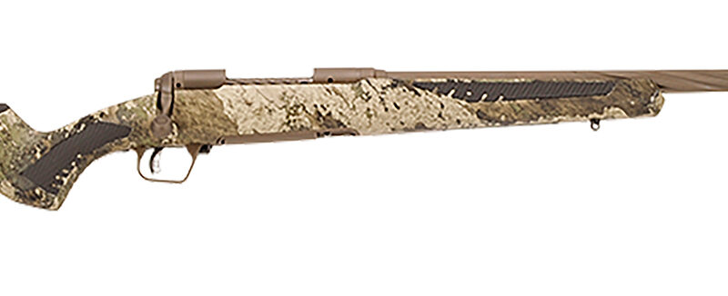 Savage Arms 57413 110 High Country 270 Win 4+1 22", Midnight Bronze Cerakote, TrueTimber Strata Fixed AccuStock with AccuFit