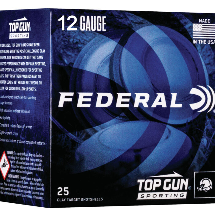 Federal TGSF1288 Top Gun  12Gauge 2.75" 1oz 8Shot 25 Per Box/10 Case