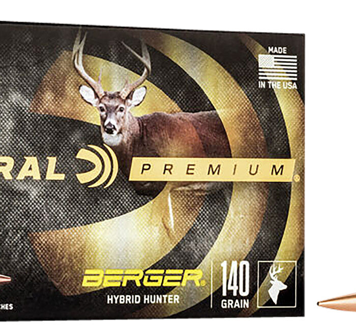 Federal P270BCH1 Premium  270Win 140gr Berger Hybrid Hunter 20 Per Box/10 Case