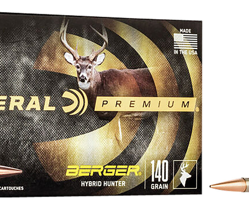 Federal P270BCH1 Premium  270Win 140gr Berger Hybrid Hunter 20 Per Box/10 Case