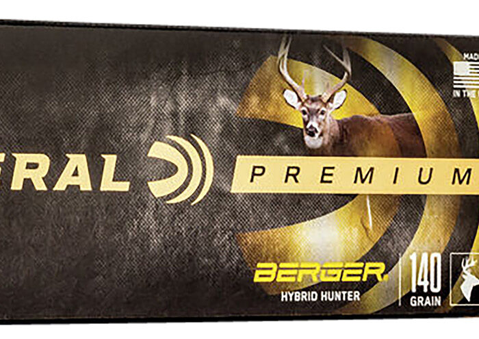 Federal P270WSMBCH1 Premium  270WSM 140gr Berger Hybrid Hunter 20 Per Box/10 Case
