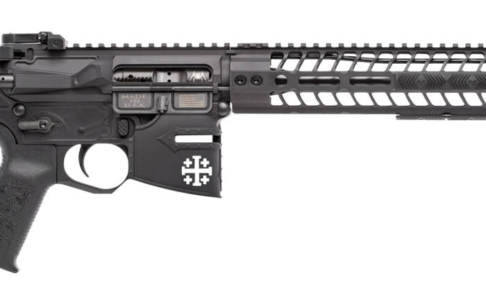 Spikes STR5620M2R Rare Breed Crusader  5.56x45mm NATO 14.50" No Magazine Black Hard Coat Anodized Adjustable Magpul CTR Stock
