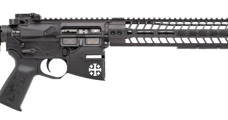 Spikes STR5620M2R Rare Breed Crusader  5.56x45mm NATO 14.50" No Magazine Black Hard Coat Anodized Adjustable Magpul CTR Stock