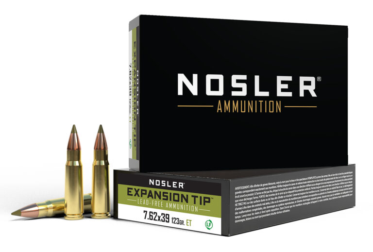 Nosler 40040 E-Tip  7.62x39mm 123gr E Tip Boat Tail 20 Per Box/10 Case