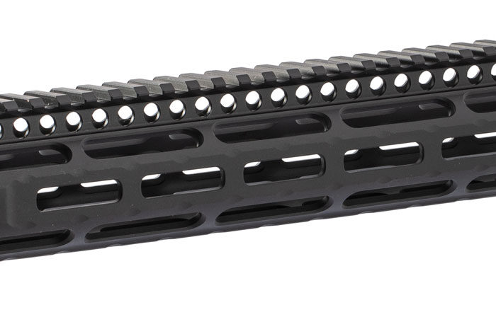 MIDWEST INDUSTRIES INC MISLH15 Slimline AR-15 6061 Aluminum Black Hard Coat Anodized 15"