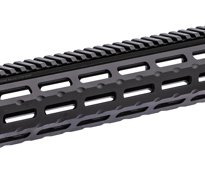 MIDWEST INDUSTRIES INC MISP15M SP-Series AR-15 6061 Aluminum Black Hard Coat Anodized 15"