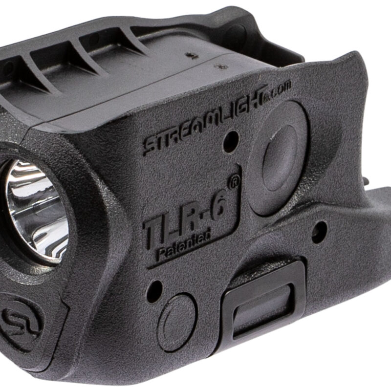 Streamlight 69282 TLR-6 Gun Light  Black 100 Lumens White LED Glock 26/27/33 (Light Only)