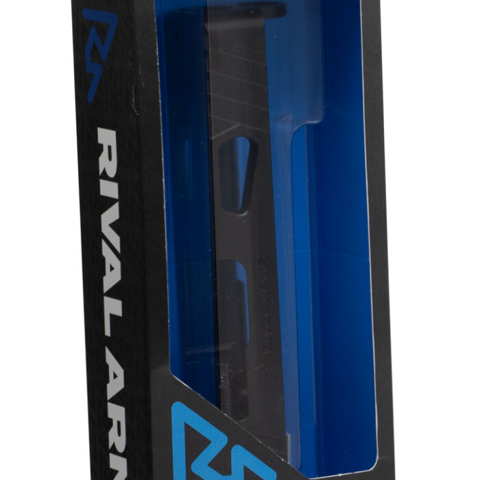 Rival Arms RA10G204A Precision Slide A1 QPQ Black 17-4 Stainless Steel with Front/Rear Serrations & RMR Optic Cut for 9mm Luger Glock 19 Gen4