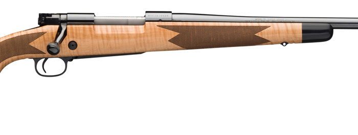 Winchester Repeating Arms 535218289 Model 70 Super Grade 6.5 Creedmoor Caliber with 5+1 Capacity, 22" Barrel, High Polished Blued Metal Finish & Gloss AAA Maple Stock Right Hand (Full Size)