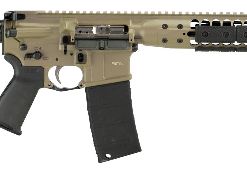 LWRC ICDIP5CK10 Individual Carbine Direct Impingement 5.56x45mm NATO 30+1 10.50" Barrel, Exclusive Flat Dark Earth Cerakote Receiver, Buffer Tube Stock, Magpul MOE Grip, Optics Ready