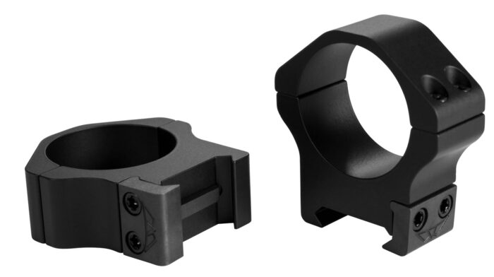 Warne 514M Horizontal Rings Maxima Matte Black 30mm Medium 0 MOA