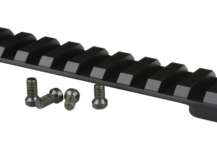 Warne 767120MOA Mountain Tech Tactical Rail Black Anodized Aluminum HS Precision/Bergara Premier/Remington 700 Short Action, 20 MOA
