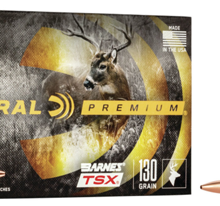 Federal P270L Premium  270Win 130gr Barnes TSX 20 Per Box/10 Case
