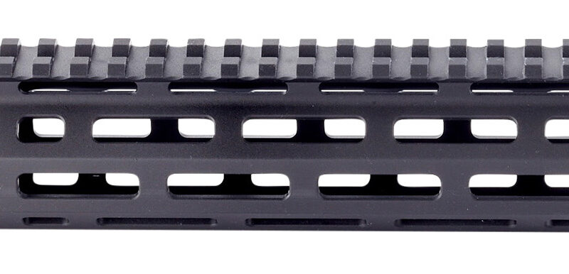 Wilson Combat TRMLOK10 M-LOK Rail  AR-15 Black Hardcoat Anodized 6005A-T5 Aluminum 10.40" M-LOK