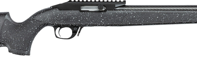Bergara Rifles BXR002 BXR  22 LR 10+1 16.50" Carbon Fiber Barrel, Matte Blued Aluminum Receiver, Gray Speckled Black Synthetic Stock, Right Hand