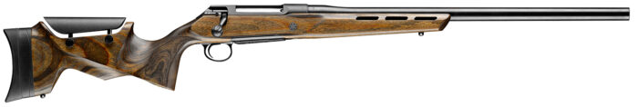 Sauer S1FA65C 100 Fieldshoot 6.5 Creedmoor Caliber with 5+1 Capacity, 24" Barrel, Matte Blued Metal Finish & Oil Wood Fixed with Adjustable Cheek Piece Stock Right Hand (Full Size)