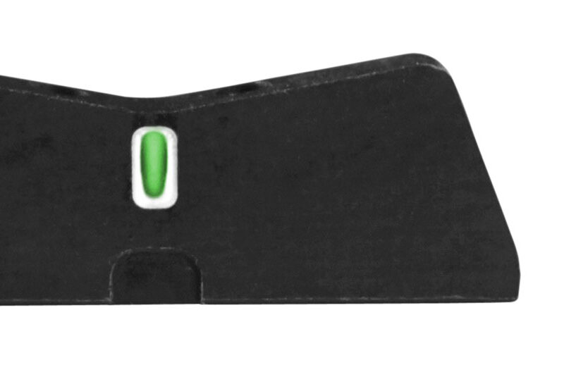 XS Sights GL0009S5Y DXT2 Big Dot Night Sights fits Glock  Black | Green Tritium Yellow Outline Front Sight Green Tritium White Outline Bar Rear Sight