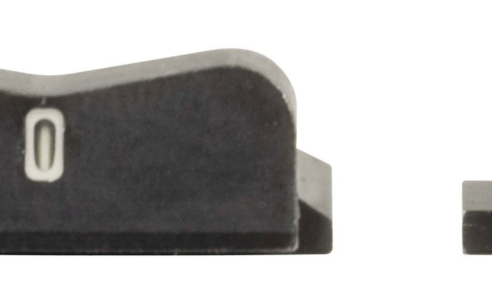 XS Sights SW0030S5Y DXT2 Big Dot Night Sights- Smith and Wesson  Black | Green Tritium Yellow Outline Front Sight Green Tritium White Outline Bar Rear Sight