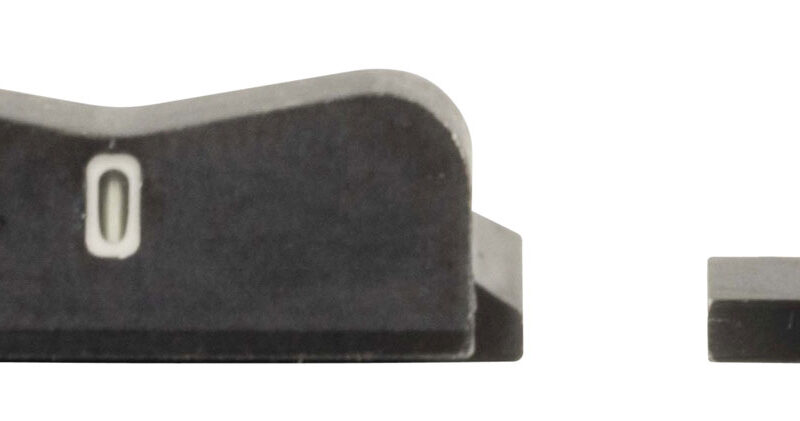 XS Sights SW0030S5Y DXT2 Big Dot Night Sights- Smith and Wesson  Black | Green Tritium Yellow Outline Front Sight Green Tritium White Outline Bar Rear Sight