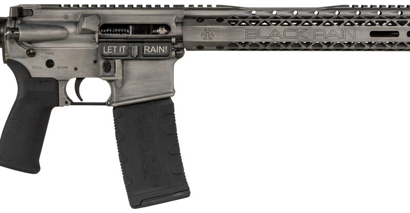 Black Rain BROFUSIONTB Spec + Fusion 5.56x45mm NATO 16" 30+1 Titanium Battleworn Cerakote 6 Position MFT Minimalist Stock