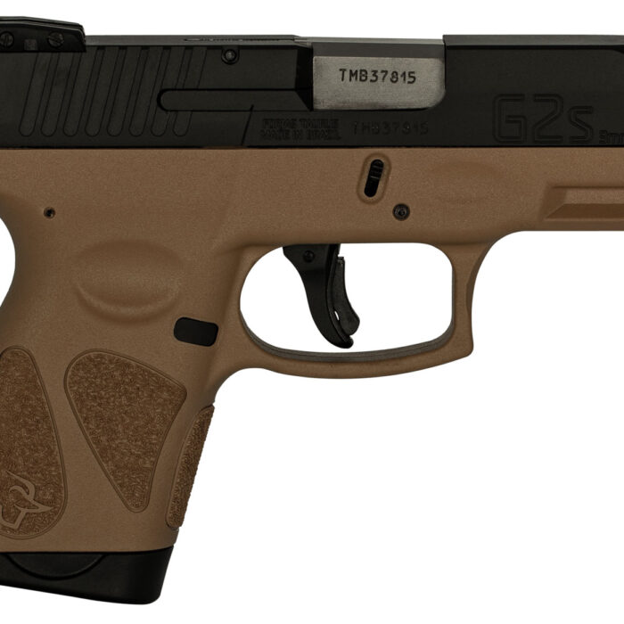 Taurus 1G2S931T G2S  9mm Luger 7+1 3.26" Stainless Steel Barrel, Matte Black Serrated Steel Slide, Tan Polymer Frame w/Picatinny Rail, Tan Polymer Grip ,Right Hand