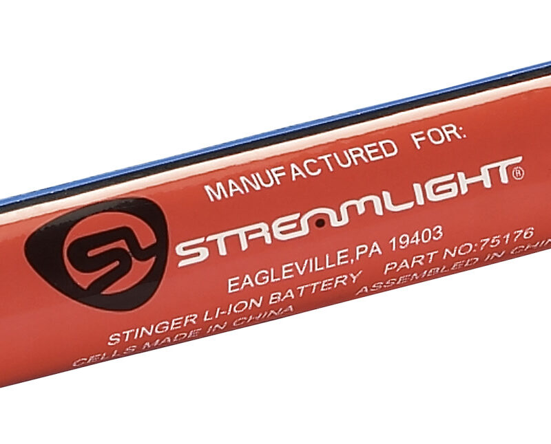 Streamlight 75176 Stinger Lithium Ion  Orange/Black 3.6V Fits Stinger (1) Single Pack