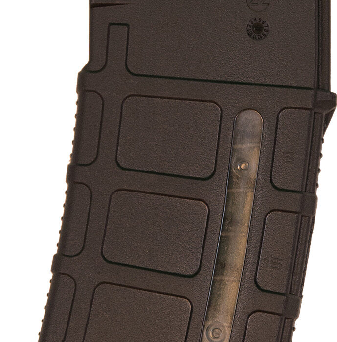 Magpul MAG556-BLK PMAG GEN M3 30rd Detachable w/Capacity Window 223 Rem/5.56x45mm NATO Fits AR-15/M16/M4 Black Polymer