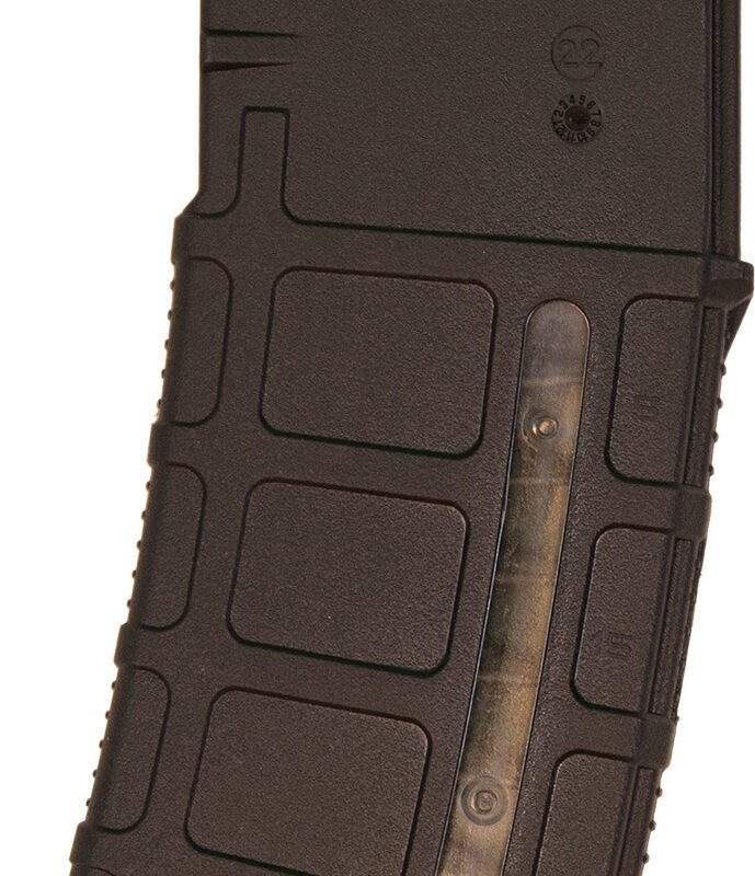 Magpul MAG556-BLK PMAG GEN M3 30rd Detachable w/Capacity Window 223 Rem/5.56x45mm NATO Fits AR-15/M16/M4 Black Polymer