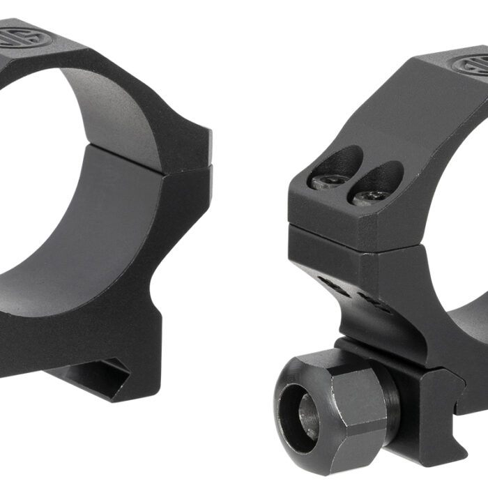 Sig Sauer Electro-Optics SOA10011 Alpha 1  Matte Black 30mm Low 0 MOA