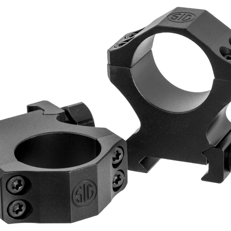 Sig Sauer Electro-Optics SOA10021 Alpha 1  Matte Black 1" High 0 MOA