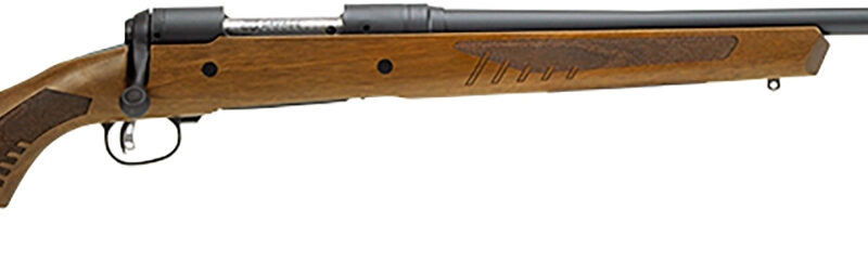 Savage Arms 57430 110 Classic Full Size 7mm Rem 3+1 24" Matte Black Threaded Barrel, Matte Black Drilled & Tapped Carbon Steel Receiver, Adj Comb & LOP Satin Walnut Stock, Right Hand