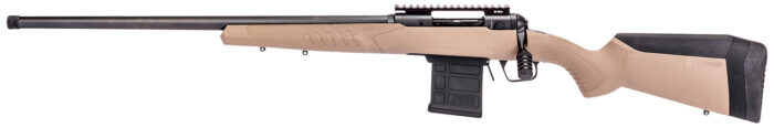 Savage Arms 57524 110 Tactical Desert 6.5 Creedmoor 10+1 24", Matte Black Metal, Flat Dark Earth Fixed AccuStock with AccuFit, Left Hand