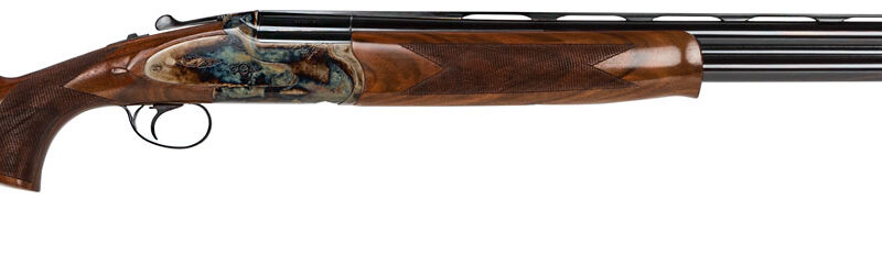 Dickinson LLC OP1228 Plantation  12 Gauge 2rd 3" 28" Black Vent Rib Barrel, Steel Receiver w/Color Case Hardened Finish, Brass Bead Front Sight, Turkish Walnut Pistol Grip Stock Includes 5 Choke Tubes