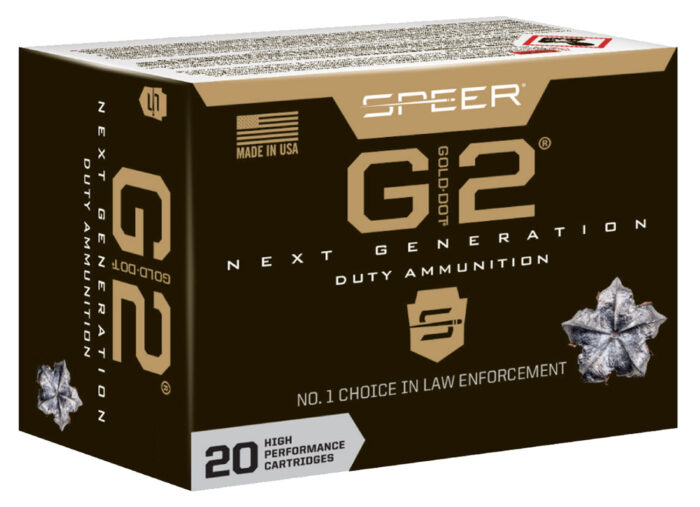 Speer 23999 Gold Dot G2 40S&W 180gr 20 Per Box/10 Case