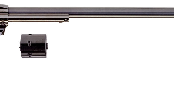 Heritage Mfg RR22MB16 Rough Rider  22 LR/22 WMR 6 Shot, 16" Black Steel Barrel, Black Zinc Alloy Frame, Black Cylinder Cocobolo Grip, Hammer/Thumb Safety, Exposed Hammer