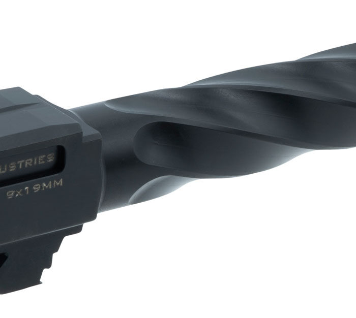 Strike Industries GARKBARREL17 ARK Replacement Barrel 9mm Luger 4.49" Black Nitride Finish 416R Stainless Steel Material for Glock 17 Gen1-4