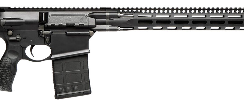 Daniel Defense 0216530063047 DD5 V5 6.5 Creedmoor 20" 20+1 Black Hard Coat Anodized 6 Position w/SoftTouch Overmolding Stock MLOK