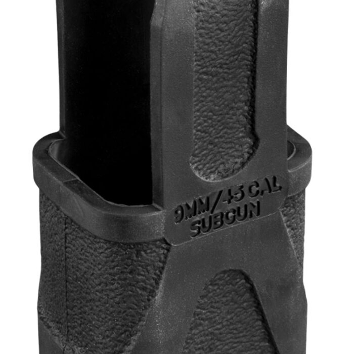 Magpul MAG003-BLK Original Magpul  Made of Rubber w/ Black Finish for 9mm Subgun Mags/ 3 Per Pack