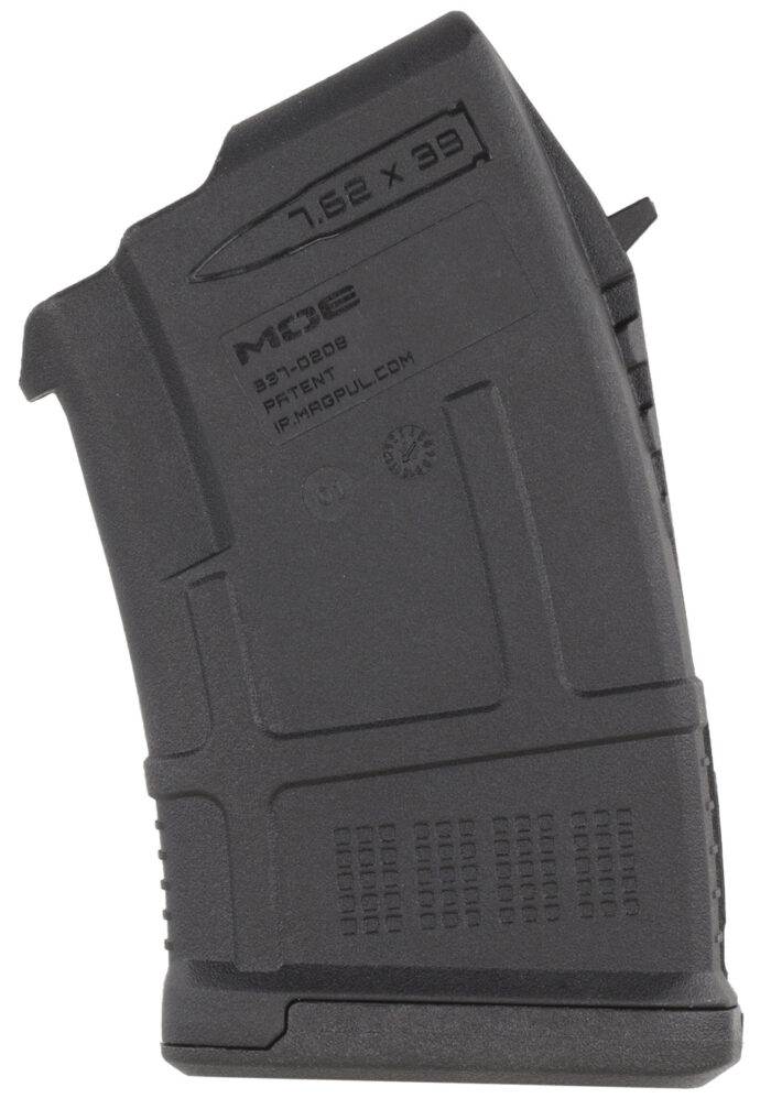 Magpul MAG657-BLK PMAG MOE 10rd 7.62x39mm For AK-Platform/AKM Black Polymer