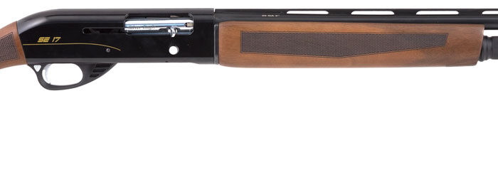 Silver Eagle Arms SE171228 SE17  Semi-Auto 12 Gauge 4+1 3" 28" Vent Rib Barrel Black Rec Turkish Walnut Stock Right Hand (Full Size)