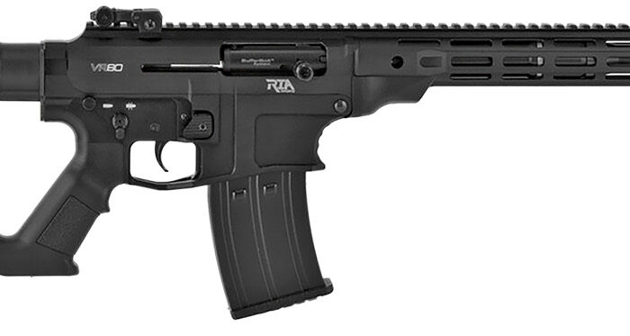 Rock Island VR80CA VR80 *CA Compliant 12 Gauge Semi-Auto 3" 5+1 20" Black Steel Barrel, Black Anodized Aluminum Receiver, Black Thumbhole Synthetic Stock, Black Polymer Grip