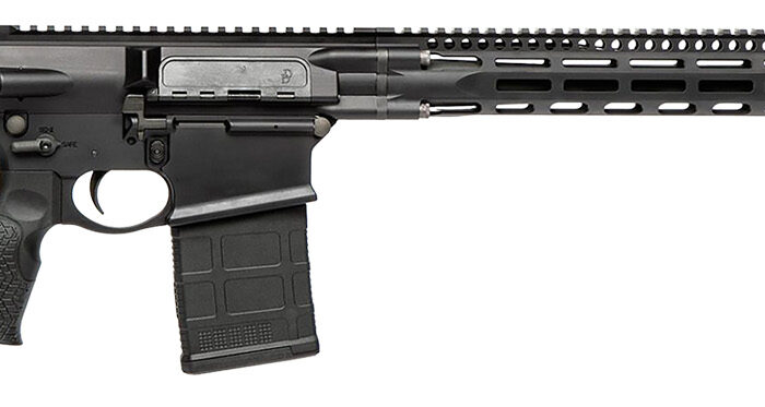 Daniel Defense 0215813210047 DD5 V4 7.62x51mm NATO 18" 20+1 Black Hard Coat Anodized Black Phosphate 6 Position w/SoftTouch Overmolding Stock Black Polymer Grip