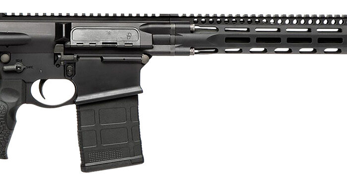 Daniel Defense 0215813210055 DD5 V4 *CA Compliant 7.62x51mm NATO 18" 10+1 Black Hard Coat Anodized Black Phosphate 6 Position w/SoftTouch Overmolding Stock Black Polymer Grip