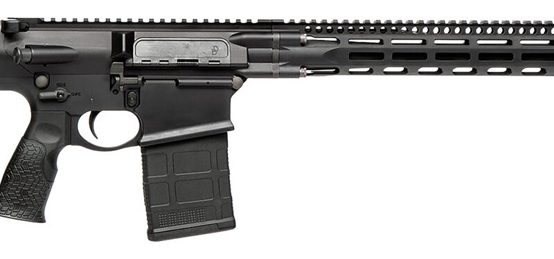 Daniel Defense 0215813210055 DD5 V4 *CA Compliant 7.62x51mm NATO 18" 10+1 Black Hard Coat Anodized Black Phosphate 6 Position w/SoftTouch Overmolding Stock Black Polymer Grip