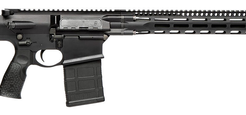 Daniel Defense 0215813210067 DD5 V4 *CO Compliant 7.62x51mm NATO 18" No Magazine Black Hard Coat Anodized Black Phosphate 6 Position w/SoftTouch Overmolding Stock Black Polymer Grip