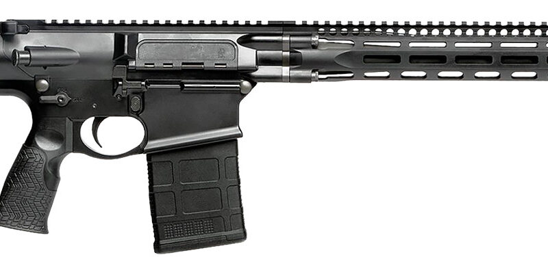 Daniel Defense 0215707258047 DD5 V3 7.62x51mm NATO 16" 20+1 Black Hard Coat Anodized Black Phosphate 6 Position w/SoftTouch Overmolding Stock Black Polymer Grip