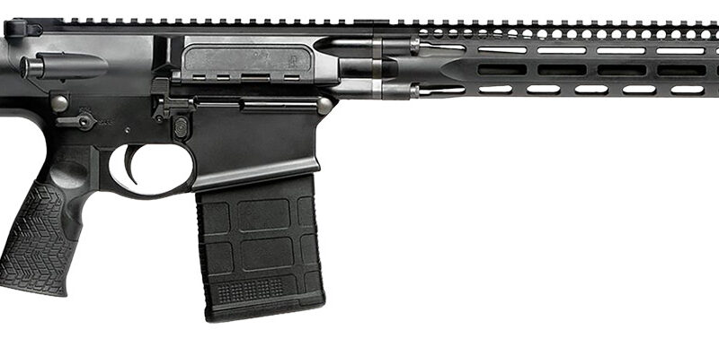 Daniel Defense 0215707258055 DD5 V3 *CA Compliant 7.62x51mm NATO 16" 10+1 Black Hard Coat Anodized Black Phosphate 6 Position w/SoftTouch Overmolding Stock Black Polymer Grip