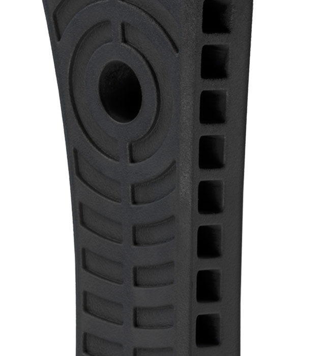 Magpul MAG317-BLK Enhanced Butt-Pad  AR-Platform Black Rubber 0.70"