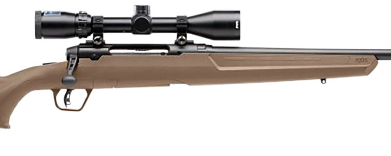 Savage Arms 57175 Axis II XP Full Size 6.5 Creedmoor 4+1 22" Matte Black Button-Rifled Barrel, Matte Black Carbon Steel Receiver, Flat Dark Earth Synthetic Stock, Bushnell Banner 3-9x40mm, Right Hand